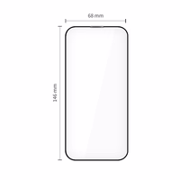 Tech-Protect Quick Set+ 2 komplekts rūdīts stikls iPhone 17 Pro - melns