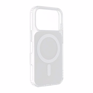 Case for iPhone 16 Clear Fusion Mag Cover compatible with MagSafe white