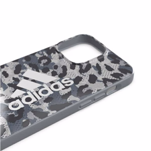 Adidas OR SnapCase Leopard viedtālruņa apvalks iPhone 13 Pro Max - pelēks
