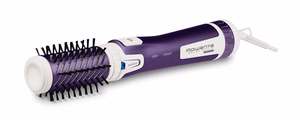 Rowenta CF9530 matu veidošanas ierīce, karstā gaisa suka ar tvaiku, violeta / balta, 1000 W, 1,8 m