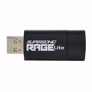 Patriot Memory Supersonic Rage Lite USB flash drive 64 GB USB Type-A 3.2 Gen 1 black blue