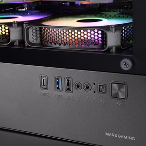 Mars Gaming MCVECTOR computer case Mini Tower Black