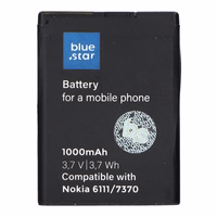 Baterija Nokia 6111 / 7370 / N76 / 2630 / 2760 / N75 / 2600 Classic 1000 mAh Blue Star Premium