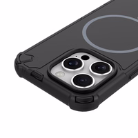 Defender 2in1 Mag maciņš for iPhone 14 Pro 6,1" melns