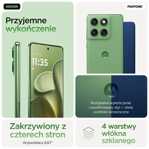 Motorola edge 60 16.9 cm (6.67") Dual SIM Android 15 5G USB Type-C 12 GB 512 GB 5200 mAh Green