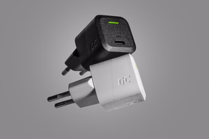 Green Cell PowerGaN 33W PD 3.0 QC 3.0 USB lādētājs 1× USB-C, balts