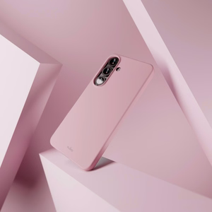 Puro Icon silikona viedtālruņa apvalks Samsung Galaxy S25 - rozā