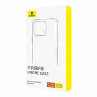 Viedtālruņa apvalks Baseus SkyRing Magnētiskais ar statīvu iP 14 Pro Max + rūdītais stikls un tīrīšanas komplekts (violeta)