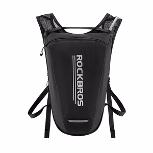 Rockbros H32 velobraukšanas un skriešanas mugursoma ar 2 l ūdens rezervuāru – melna