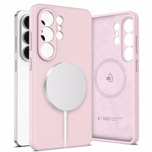 Tech-Protect Silikona MagSafe Maciņš for Samsung Galaxy S26 Ultra - rozā