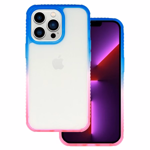 IDEAR apvalks W15 Iphone 14 Plus tumši zils-sarkans