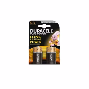 Duracell Basic MN1400 – sārma C baterijas, 2 gab.