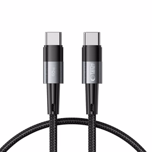Tech-Protect UltraBoost USB-C / USB-C PD kabelis 60W 3A 0.25m - pelēks