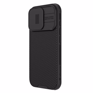 Nillkin CamShield Pro чехол для iPhone 16 Pro с защитой камеры - чёрный