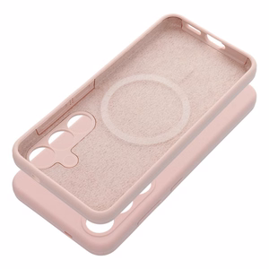SILIKONA 2mm korpuss priekš SAMSUNG S26 saderīgs ar MagSafe sand pink