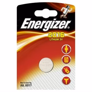 Energizer CR2016 litija baterija, 1 gab.