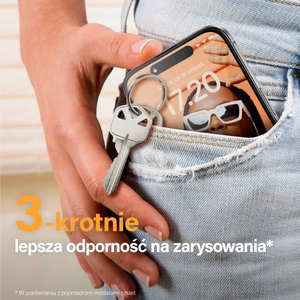 PanzerGlass Itin plats aizsargstikls ar pozicionieri iPhone 15 Pro Max