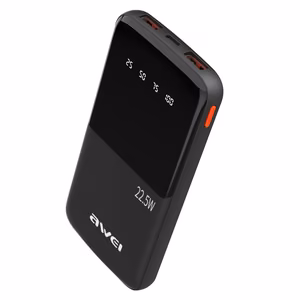 Внешний аккумулятор Power Bank Awei P10K 22.5W 10000mAh черный