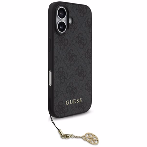 Guess 4G Big 4G Classic Logo Magnētiskais viedtālruņa apvalks iPhone Air - rozā zelts