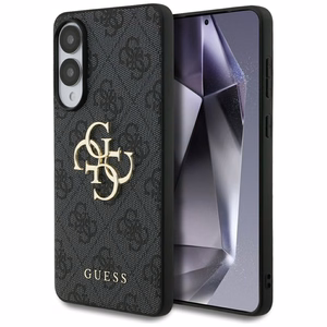 Чехол GUESS для SAMSUNG S25 Edge GUHCS25E4GMGGR (4G PU Big Logo) чёрный