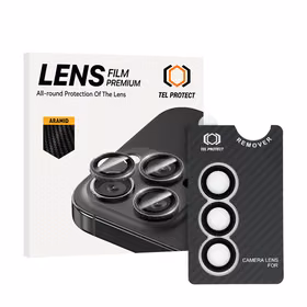 Rūdīts stikls Tel Protect 3D Lens Aramid Series on camera priekš Samsung Galaxy S26 (objektīvs 3 gab.)