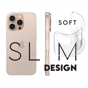 CARE Fashion case X-Ray Soft Basic iPhone 16 Pro, Transparent