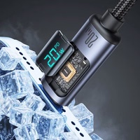 USB Kabelis Joyroom "S-CL020A16" melns "Type-C / Lightning" 120cm (līdz 20W)