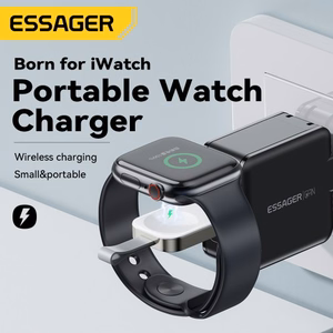 Bezvadu lādētājs Essager Bay Portable C balts (Apple Watch)