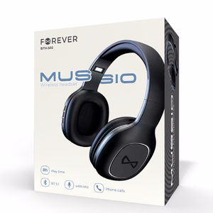 Forever wireless headset BTH-505 on-ear black