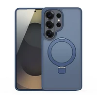 Futrālis Dux Ducis Yind Magnetic Stand Samsung S948 S26 Ultra tumši zils