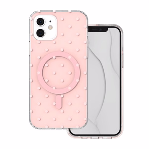 Bubble Dots Mag maciņš, paredzēts iPhone 11, rozā