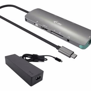 I-TEC USB-C Metal Nano doks 4K HDMI un PD 100W