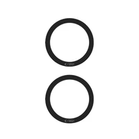 Tech-Protect MMP-110 2in1 MagSafe gredzens - melns / melns