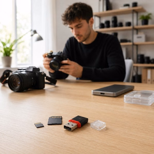 Esperanza EA134K karšu lasītājs melns, sudrabs, caurspīdīgs USB 2.0