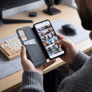 Tech-Protect Smart Wallet vāciņš Samsung Galaxy S26 FE – matēts melns