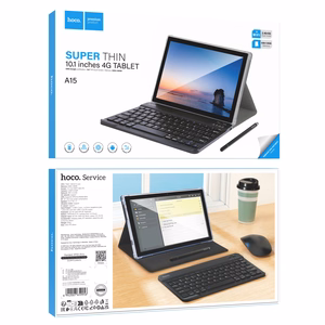 Планшет 10.1" 6GB/128GB Hoco HD Wi-Fi/4G/BT 5.0 Android 14 A15 серый
