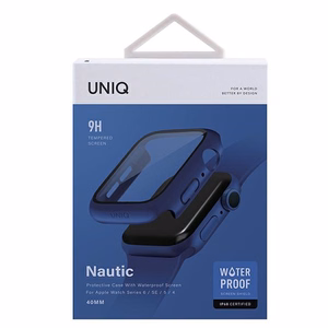 Uniq Nautic viedtālruņa apvalks Apple Watch 4/5/6/SE 40mm - zils