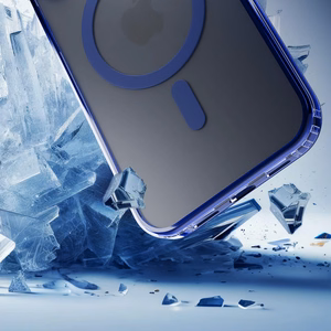 3mk Frosty MagCase viedtālruņa apvalks iPhone 17 Air – zils
