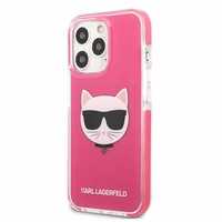 KARL LAGERFELD KLHCP13LTPECPI IPHONE 13 PRO / 13 6.1 "MACIŅŠ FUCHSIA / FUSCHIA CHOUPETTE HEAD