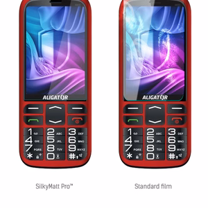 3mk Silky Matt Pro – tālruņa ekrāna aizsargs modelim Aligator A830 Senior