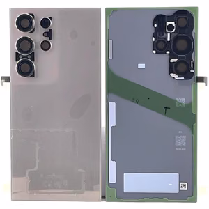 Aizmugurējais vāciņš priekš Samsung S928 S24 Ultra Titanium Pelēks original (service pack)