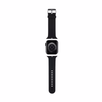 Karl Lagerfeld 3D Rubber Karl Head siksniņa for Apple Watch 38/40/41mm - melns