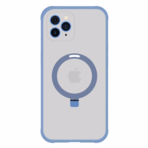 Tel Protect Burvīgais MagSafe ar statīvu apvalks viedtālrunim Iphone 11 Pro – zils