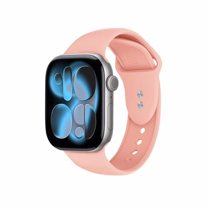 Crong Liquid siksniņa Apple Watch 38 / 40 / 41 / 42 mm, laša rozā