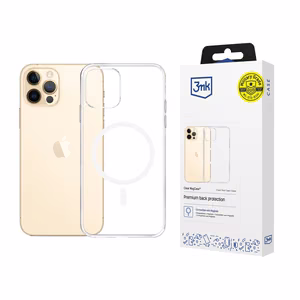 3mk caurspīdīgs magnētiskais viedtālruņa apvalks Apple iPhone 12 Pro Max