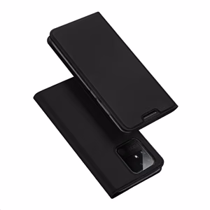Dux Ducis Skin Pro viedtālruņa apvalks ar vāciņu Realme Narzo 50A, melns