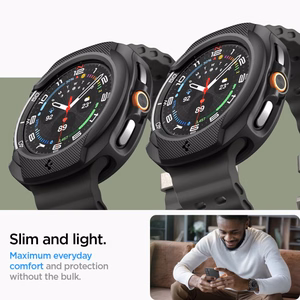 Spigen Liquid Air apvalks pulksteņa Samsung Galaxy Watch 8 Classic 46mm - melns