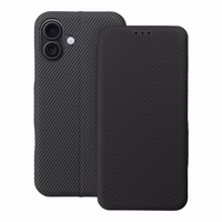 FOLIO Sānu magnētiskais grāmatas apvalks IPHONE 16 PLUS pelēks