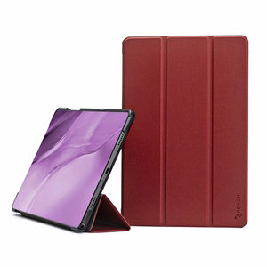 Futrālis Reach Smart Leather Lenovo Tab 10.1 TB311 bordo krāsā