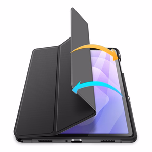Dux Ducis Toby bruņu futrālis Samsung Galaxy Tab A11 Plus/A9 Plus - melns